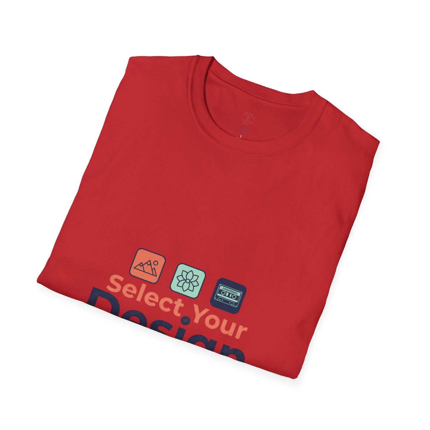 Custom Design T-Shirt — Personalized "Select Your Design" Tee
