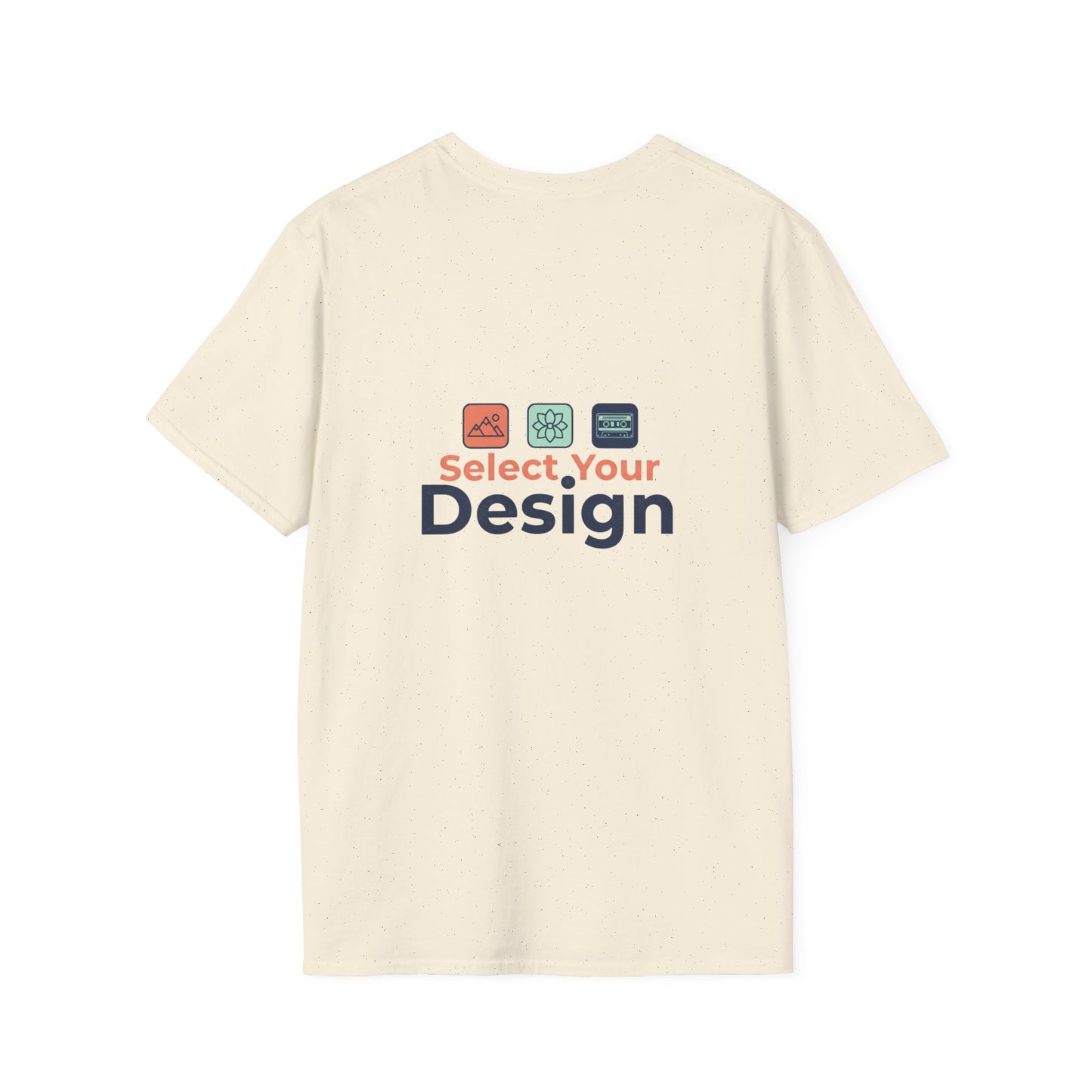 Custom Design T-Shirt — Personalized "Select Your Design" Tee