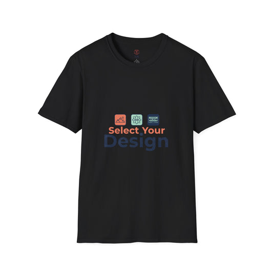 Custom Design T-Shirt — Personalized "Select Your Design" Tee