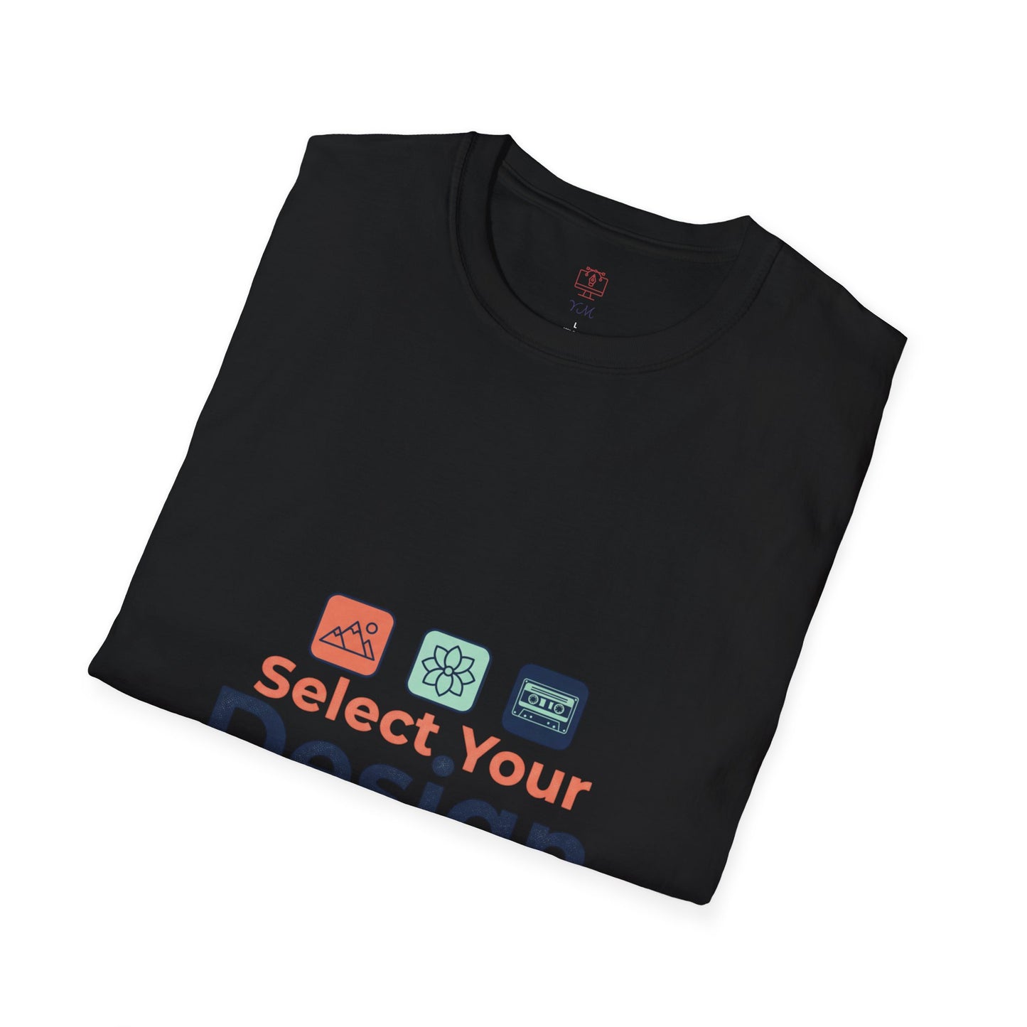 Custom Design T-Shirt — Personalized "Select Your Design" Tee