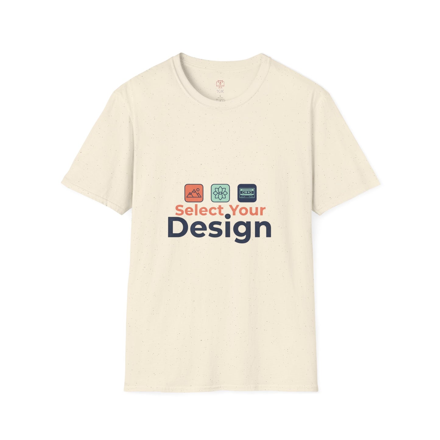 Custom Design T-Shirt — Personalized "Select Your Design" Tee