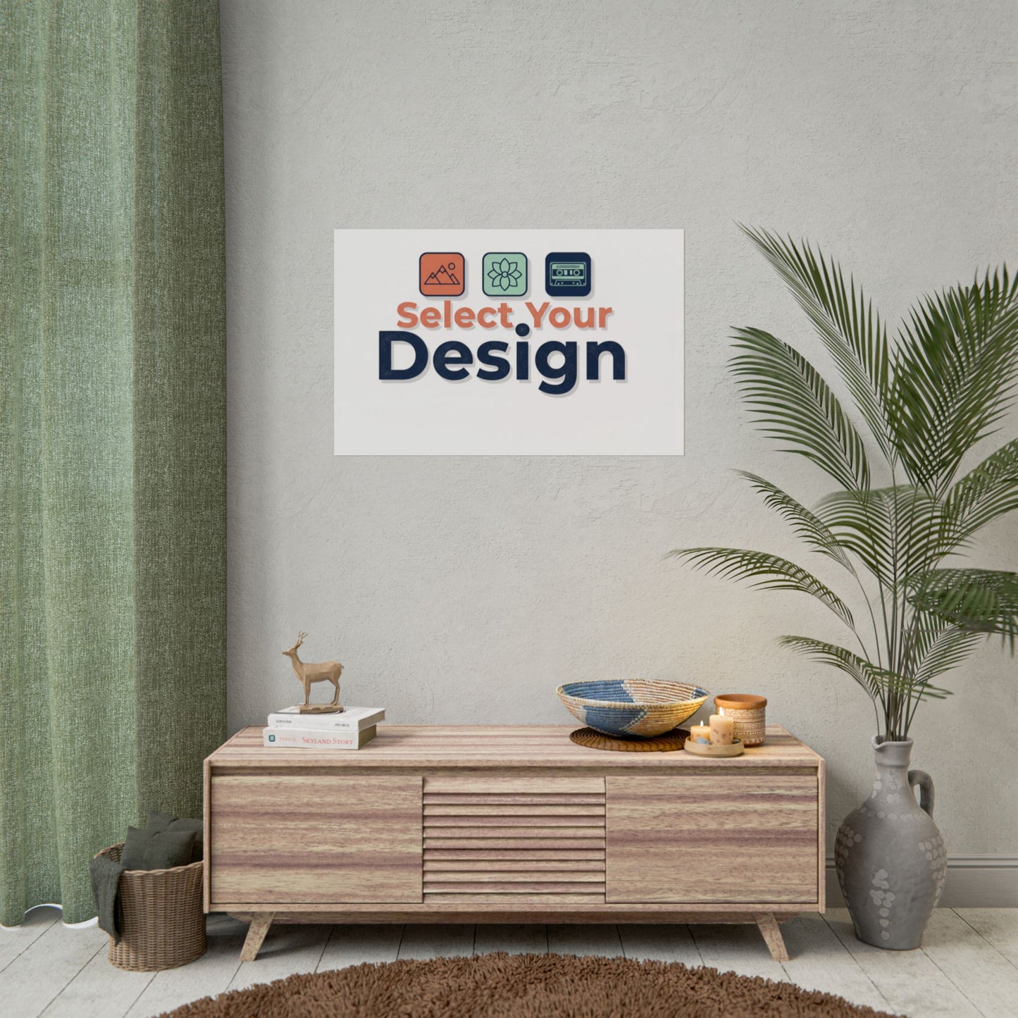 Rolled Poster – Custom 'Select Your Design' Wall Art (Customizable Print)
