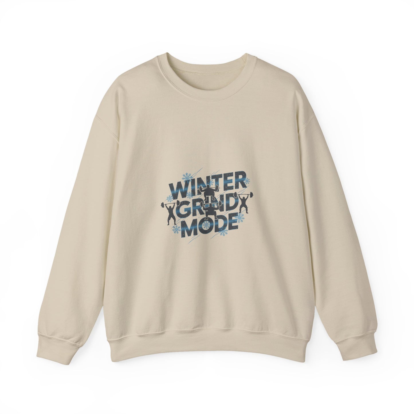 Winter Grind Mode Sweatshirt | winter workout shirt, fitspiration apparel