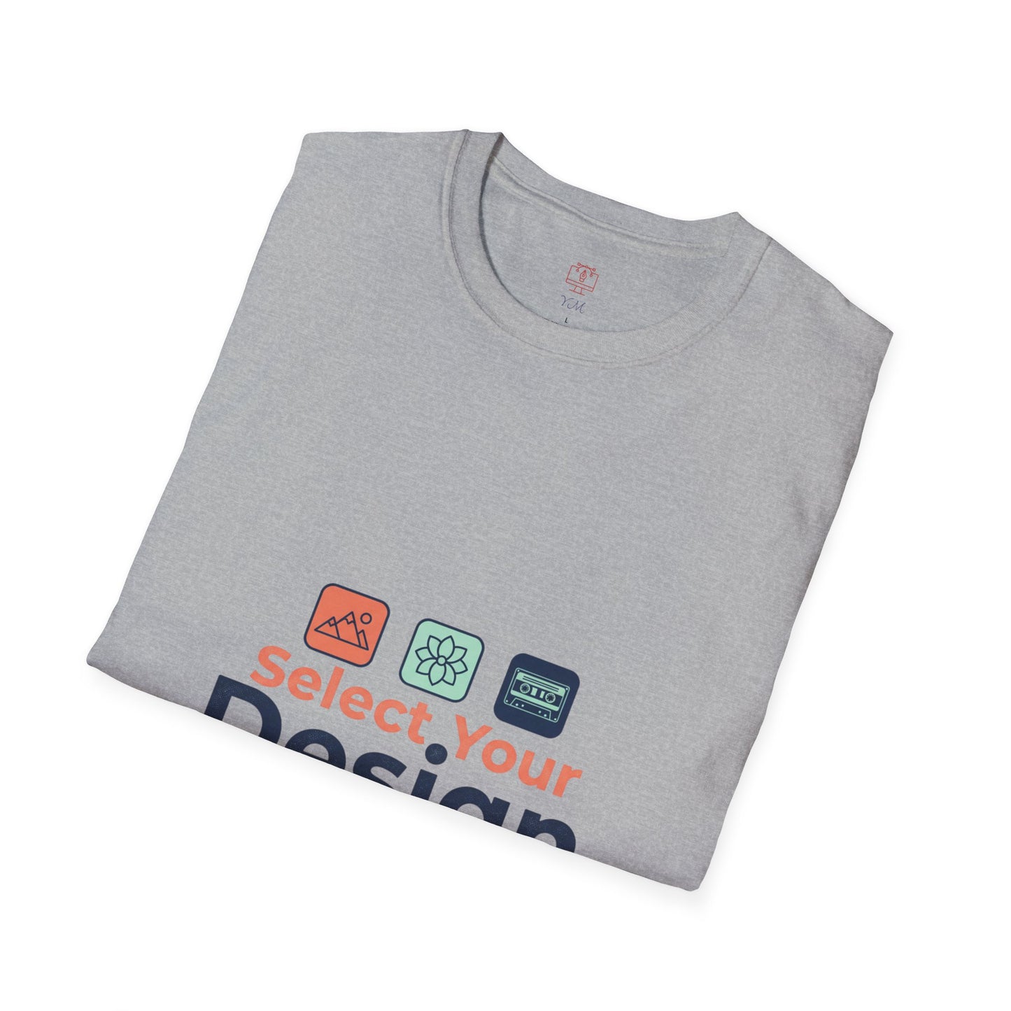 Custom Design T-Shirt — Personalized "Select Your Design" Tee