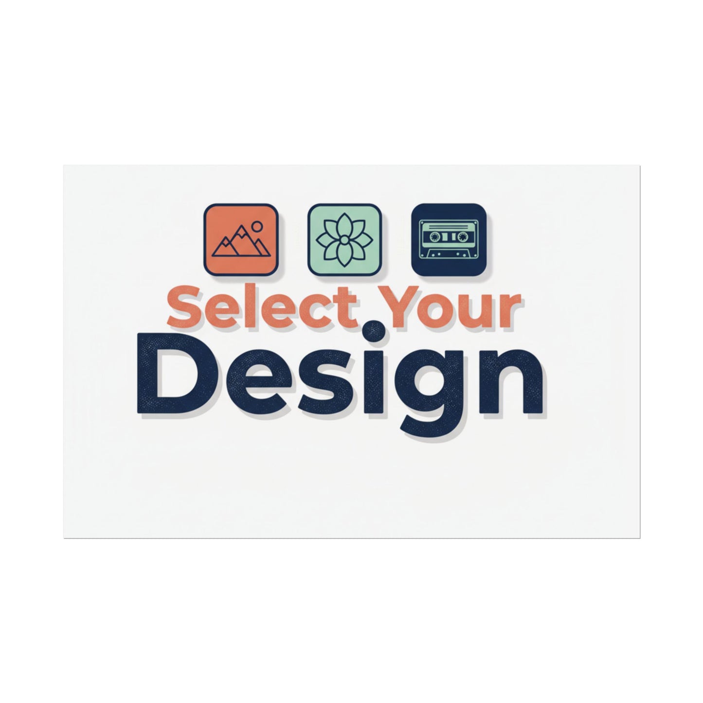 Rolled Poster – Custom 'Select Your Design' Wall Art (Customizable Print)