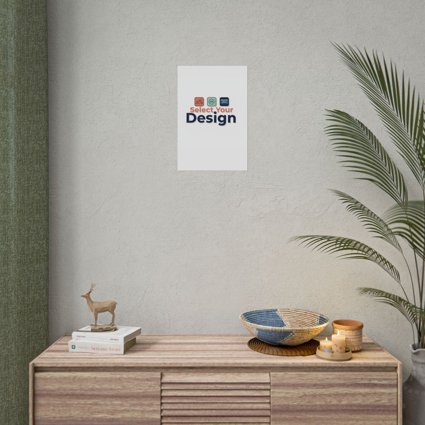 Rolled Poster – Custom 'Select Your Design' Wall Art (Customizable Print)