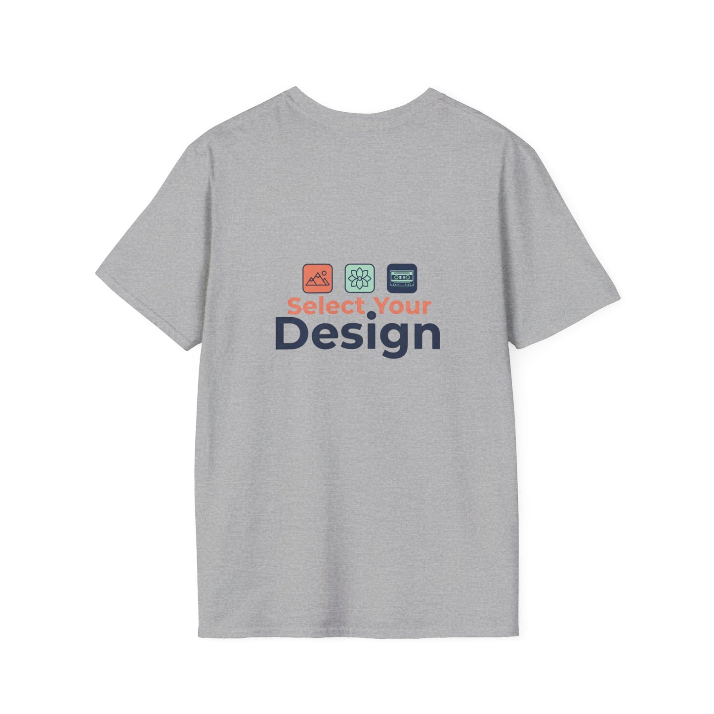 Custom Design T-Shirt — Personalized "Select Your Design" Tee