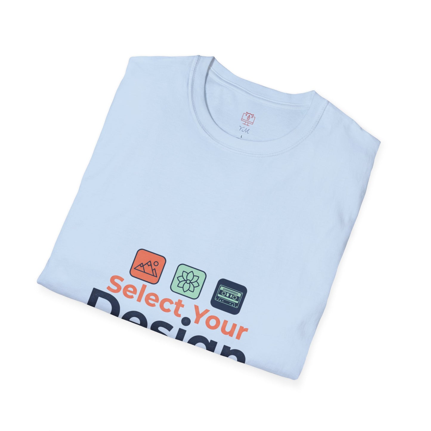 Custom Design T-Shirt — Personalized "Select Your Design" Tee