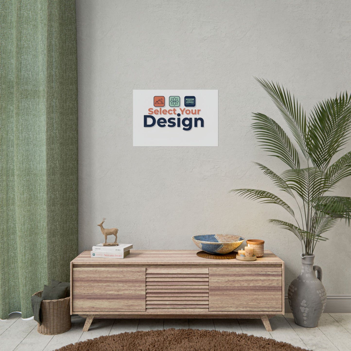 Rolled Poster – Custom 'Select Your Design' Wall Art (Customizable Print)