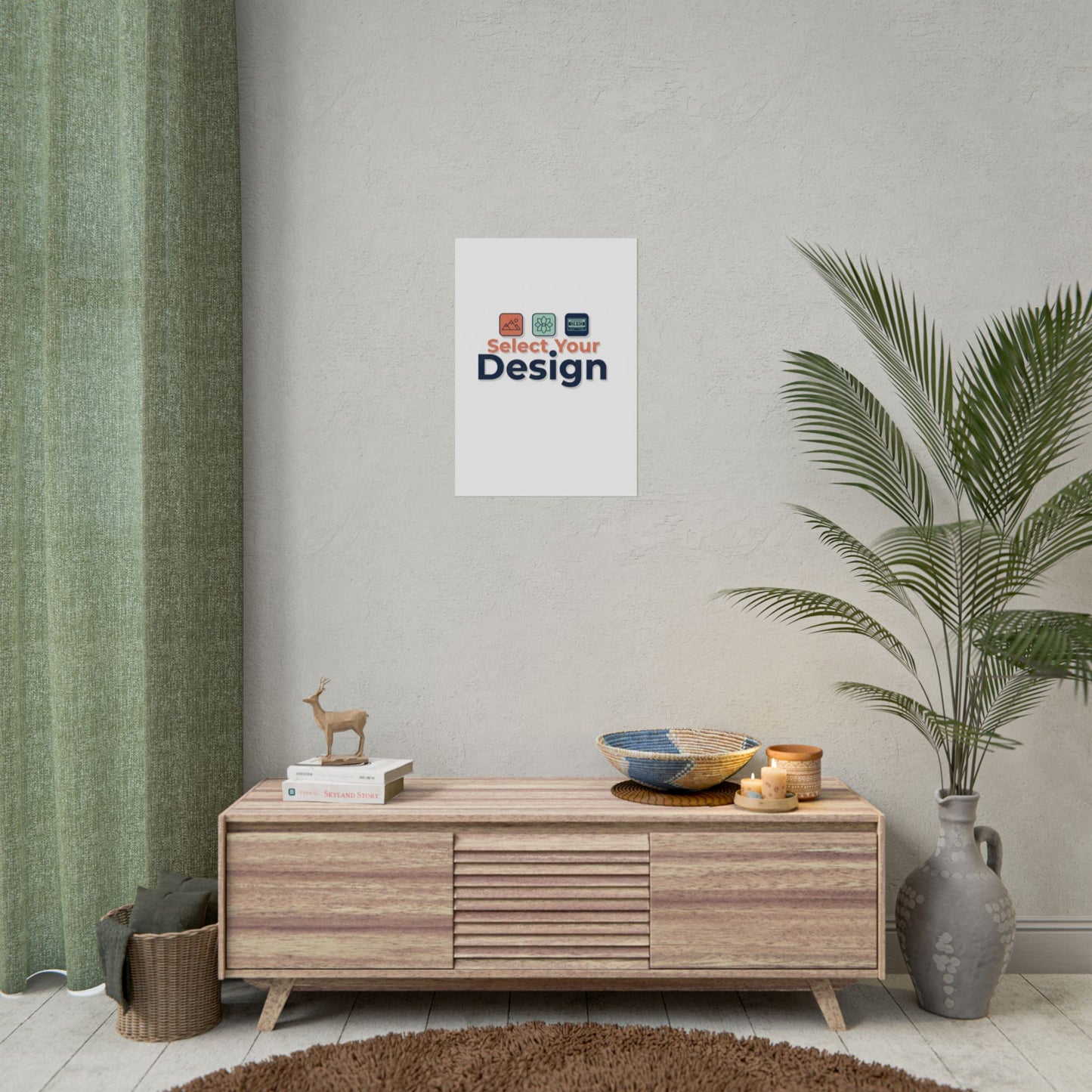 Rolled Poster – Custom 'Select Your Design' Wall Art (Customizable Print)