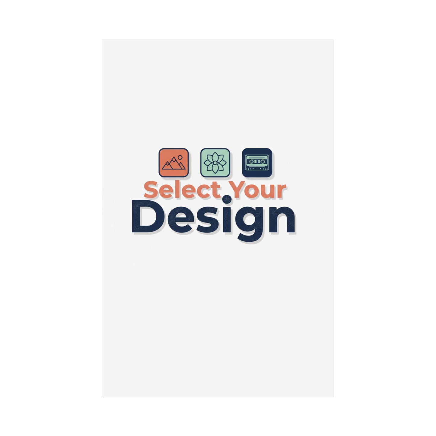 Rolled Poster – Custom 'Select Your Design' Wall Art (Customizable Print)