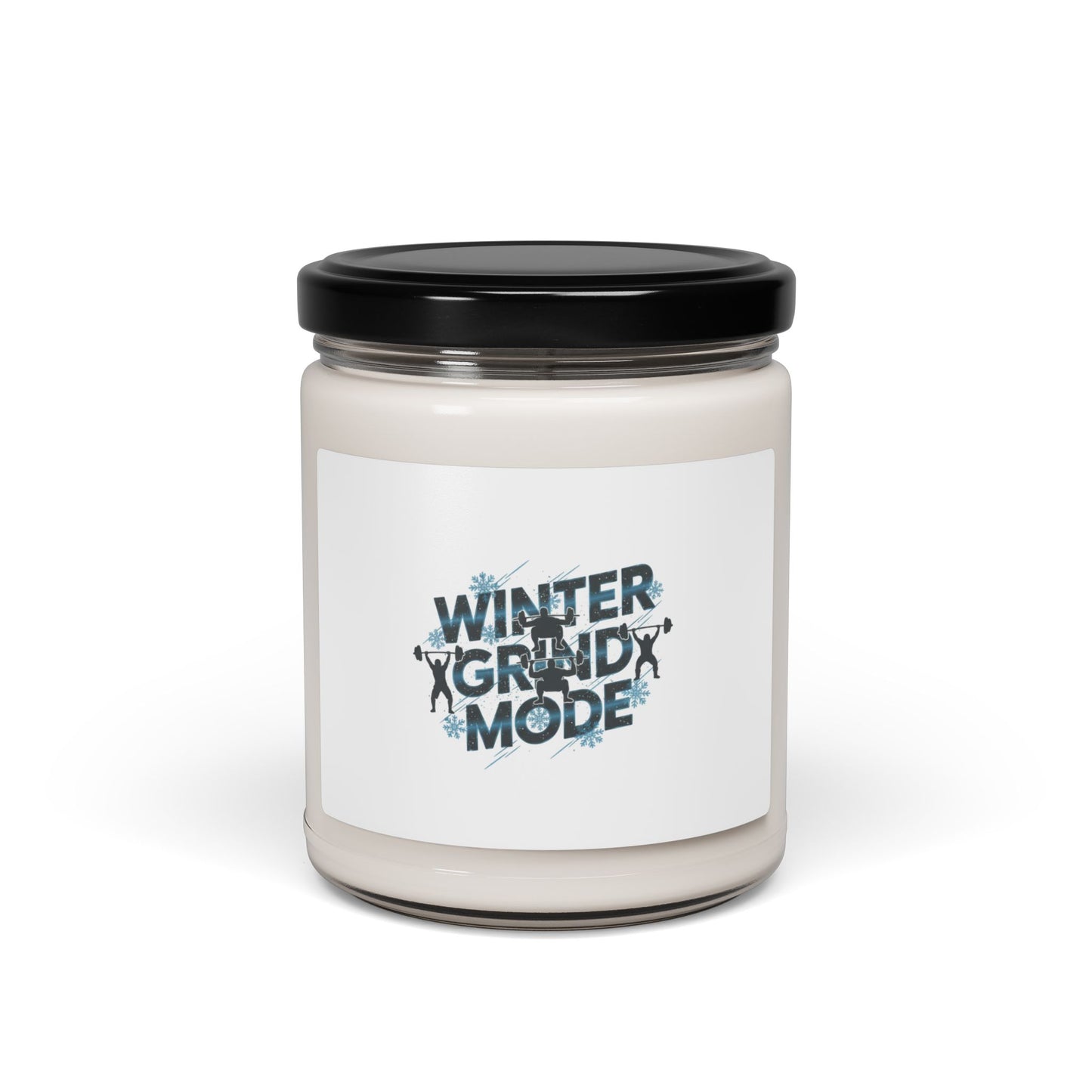 Winter Grind Mode Candle | Scented Soy, Fitness Motivation, Cold Season Grind