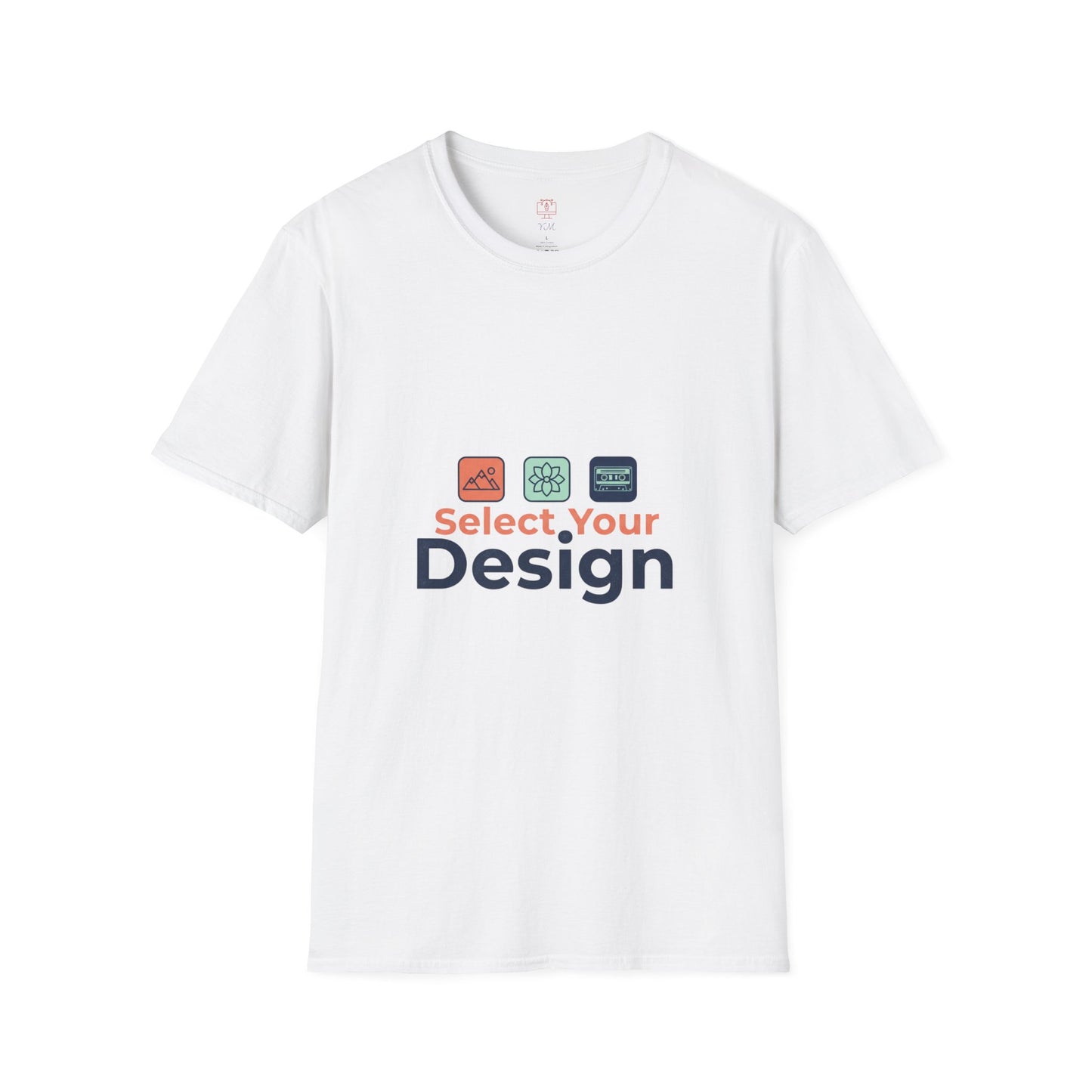 Custom Design T-Shirt — Personalized "Select Your Design" Tee