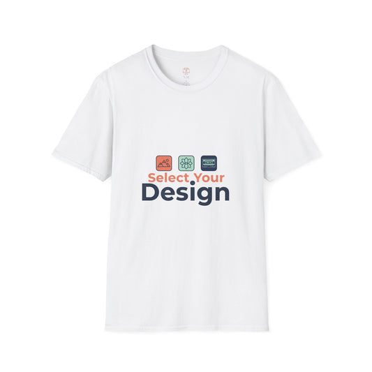 Custom Design T-Shirt — Personalized "Select Your Design" Tee